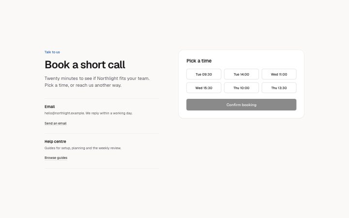 Contact blocks