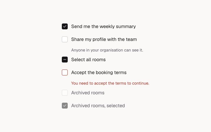 Checkbox
