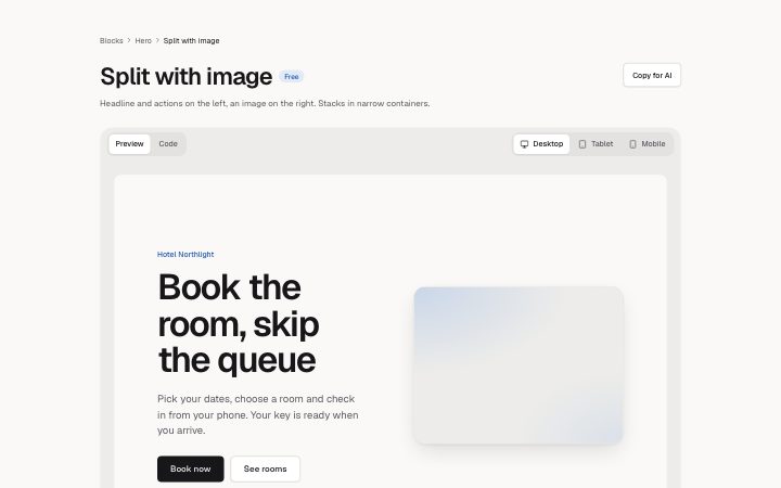 Directory, preview