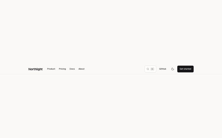 Navbar, simple
