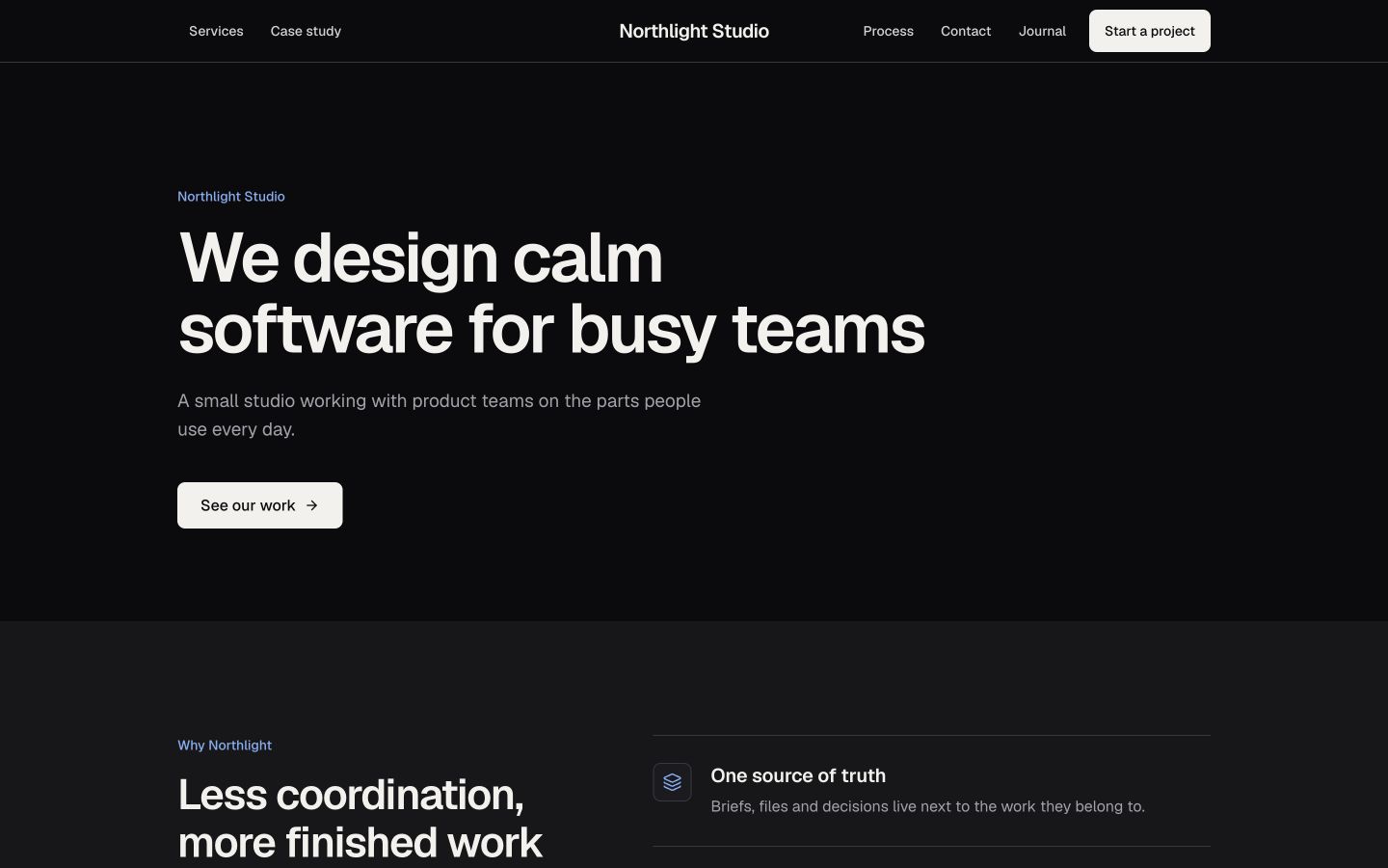 Consultancy template