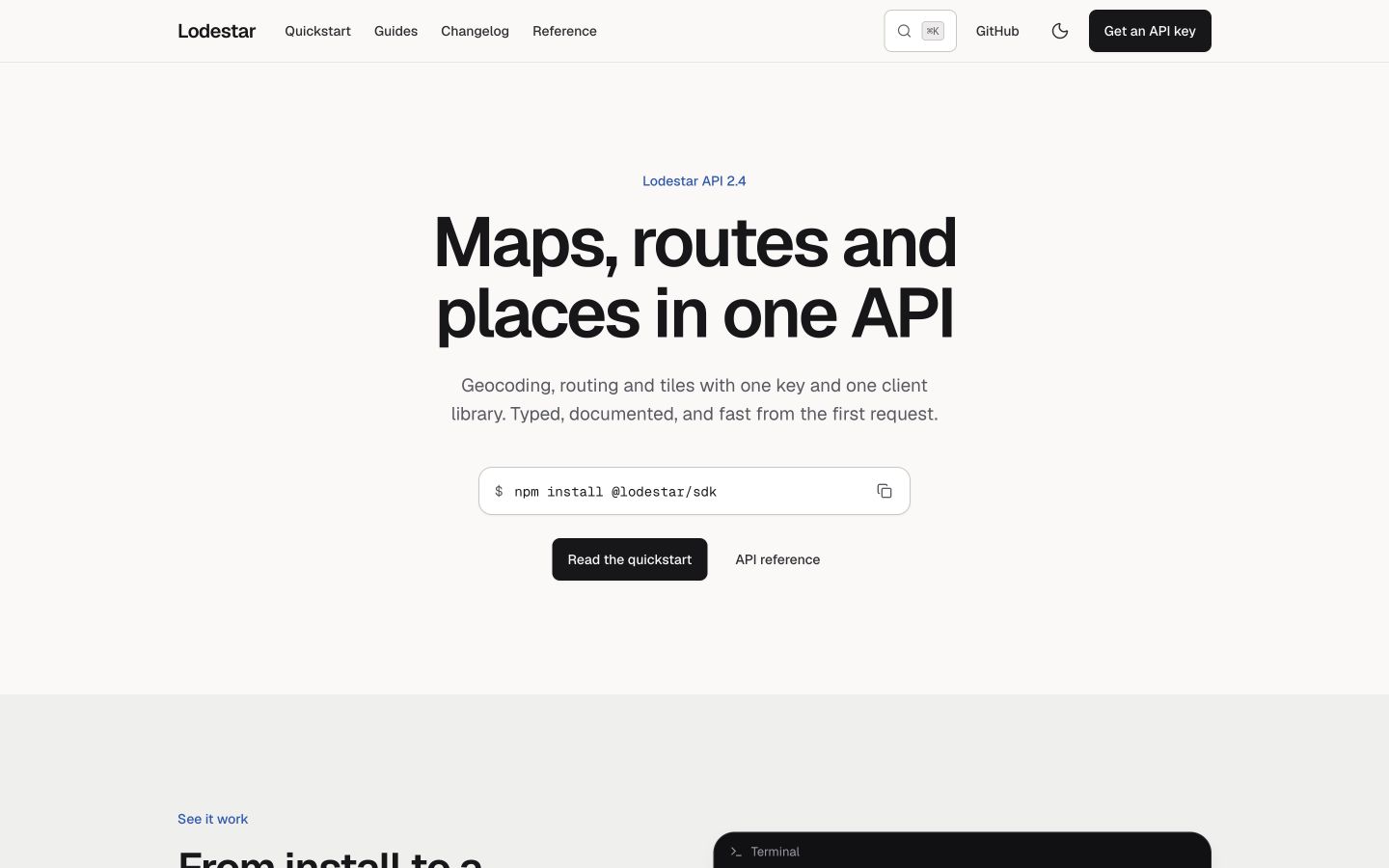 Developer docs template